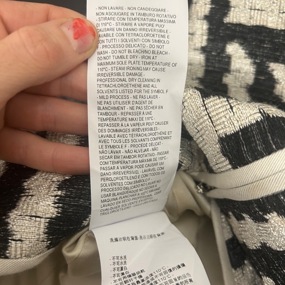 Armani Collezioni women’s geometric pattern jacket - Picture 11 of 11